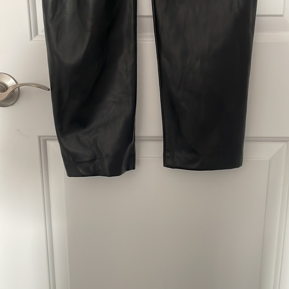 COPY - Dynamite Kendall Faux Leather Slim Pants - Picture 3 of 4